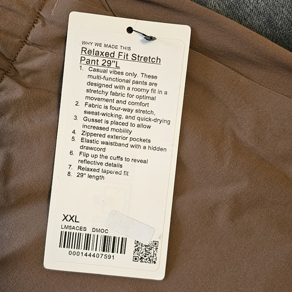 Relax fit stretch pants - Picture 3 of 3